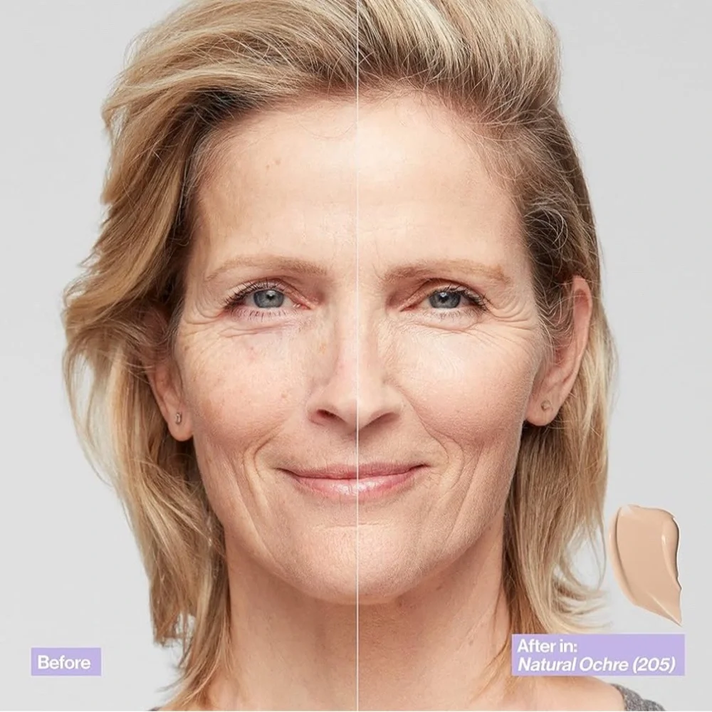 NEW Revlon Illuminance Skin-Caring Liquid Foundation - ‎ 505 Rich Sand